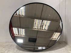 ROUND MIRROR IN BLACK