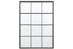 CHAFFORD MIRROR BLACK 1100X25X800MM - ITEM NO. 959912 - RRP £249.95