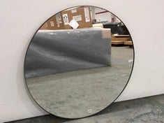 HAYLE ROUND MIRROR BLACK 1000MM - ITEM NO. 244862 - RRP £ 389