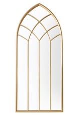 KIRBY OUTDOOR MIRROR GOLD 1150X500MM - ITEM NO. 402913 - RRP £ 116.7