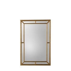 SINATRA RECTANGLE MIRROR GOLD 1210X800MM - ITEM NO. 929319 - RRP £ 359