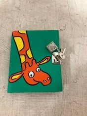 48 X STONE THE CROWS CASEBOUND LOCKABLE DIARY (OLD GIRAFFE)