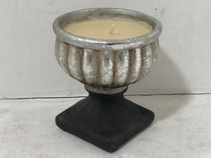 36 X STONE THE CROWS CANDLE HOLDER IN SILVER - ITEM NO. 660608