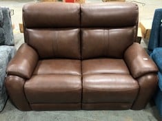 LA-Z-BOY WINCHESTER 2 SEATER SOFA IN ESPRESSO LEATHER - RRP £1099