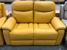 LA-Z-BOY DAYTONA 2 SEATER POWER RECLINER SOFA IN SUNBURST LEATHER