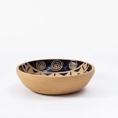 16 X STONE THE CROWS MEDIUM ROUND BOWL - (H) 10 X (W) 30 X (D) 30 CM - TOTAL RRP £640