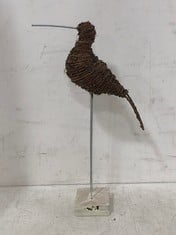 16 X STONE THE CROWS RATTAN BIRD-HEAD UP - HEIGHT 54CM - TOTAL RRP £192