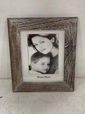 8 X STONE THE CROWS PHOTOFRAME 8 X 10 - WOOD RELIEF - HGT 34CM - TOTAL RRP £104