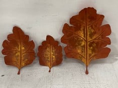 20 X STONE THE CROWS SET OF THREE DISHES - OAK-LENGTH 18CM,21CM,28CM - TOTAL RRP £700