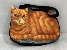 60 X STONE THE CROWS ORANGE TABBY BAG - - TOTAL RRP £1080