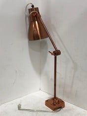 3 X STONE THE CROWS INDU ADJUSTABLE WALL LAMP IN COPPER