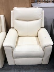 LA-Z-BOY DAYTONA POWER RECLINER ARMCHAIR IN COOL CREAM