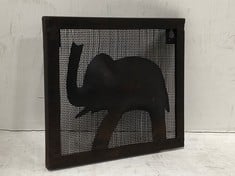 32 X STONE THE CROWS SMALL WALL DECORATION ELEPHANT - WIDTH 20CM - TOTAL RRP £870