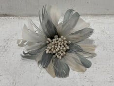 108 X STONE THE CROWS MD.HANGING FLOWER - WHITE - HEIGHT 34CM - TOTAL RRP £432