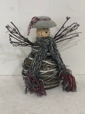 24 X STONE THE CROWS SM SNOWMAN - HGT 26CM - TOTAL RRP £312