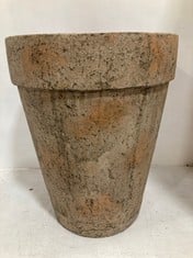 6 X STONE THE CROWS LARGE CLASSIC PLANTER-HGT 50CM - TOTAL RRP £594