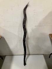 40 X STONE THE CROWS LARGE BLACK CURLY WILLOW [40] - HGT 150CM - TOTAL RRP £240