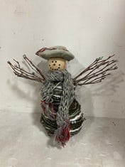 12 X STONE THE CROWS MD SNOWMAN - HGT 28CM - TOTAL RRP £264