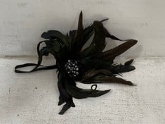 48 X STONE THE CROWS LG..HANGING FLOWER - BLACK - HEIGHT 44CM - TOTAL RRP £288