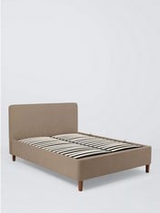 JOHN LEWIS EMILY OTTOMAN STORAGE DOUBLE BED FRAME IN BEIGE - ITEM CODE. 80372812 - RRP £699