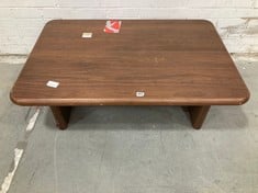 LA REDOUTE COFFEE TABLE IN WALNUT WOOD