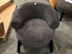 ARDO ARMCHAIR ANTHRACITE 890X850X720MM - ITEM NO. 520405 - RRP £ 1199.95