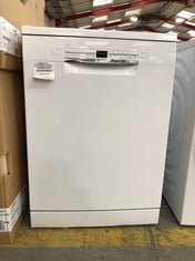 BOSCH SERIES 2 FREESTANDING FULL SIZE DISHWASHER IN WHITE - MODEL NO. SMS2HVW67G/01 - RRP£499