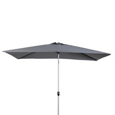 VAZZANO 2X3M PARASOL GREY - ITEM NO. 687280 - RRP £ 99.95