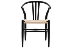 WHITNEY CHAIR BLACK (2PK) - ITEM NO. 964602 - RRP £ 599.99