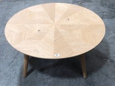 IONA ROUND COFFEE TABLE IN NATURAL - ITEM CODE. 5056272006719 - RRP £379