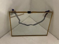 4 X NKUKU KIKO BRASS FRAME ANTIQUE BRASS 8 X 10 LANDSCAPE KF0406 TOTAL RRP- £120