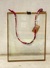 5 X NKUKU KIKO BRASS FRAME - ANTIQUE BRASS 8 X 10 PORTRAIT KF0405 TOTAL RRP- £150