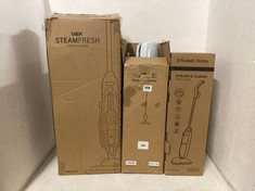 3 X STEAM CLEANERS TO INCLUDE VAX STEAM FRESH COMBI CLASSIC