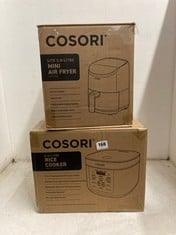 COSORI LITE 2.0L MINI AIRFRYER TO INCLUDE COSORI 5.0L RICE COOKER-TOTAL RRP £200