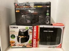 3 X COOKING APPLIANCES TO INCLUDE TOWER4.3L AIR FRYER IN BLACK