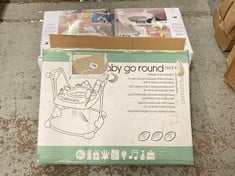 3 X BABY PLAY SETS TO INCLUDE MAMAS&PAPAS BABY SNUG 2 STAGE FLOOR SUPPORT SEAT WITH PLAY TRAY (RRP-£60)