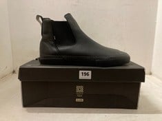 WASTED TALENT DOVER II ANKLE BOOTS BLACK SIZE 10 RRP- £100