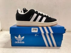 ADIDAS CAMPUS 00S TRAINERS BLACK SUEDE/WHITE SIZE 7