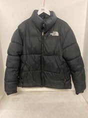 THE NORTH FACE PUFFER JACKET BLACK SIZE M