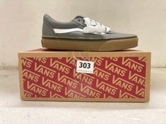 VANS KIDS WARD PUMPS GUM PEWTER SIZE 1