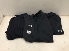 3 X ASSORTED BRANDED CLOTHING TO INCLUDE UNDER ARMOUR STRAIGHT JOGGERS BLACK SIZE M