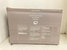 JOHN LEWIS DUCK FEATHER & DOWN KING SIZE DUVET 4.5 + 9TOG