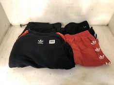 4 X BRANDED CLOTHING ITEMS TO INCLUDE ADIDAS CREW NECK BLACK/RED SWEATSHIRT IN SIZE 14