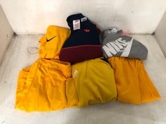 6 X BRANDED KIDS CLOTHING ITEMS TO INCLUDE NIKE KIDS CREWNECK SWEATER IN DKGREY HEATHER/PINK IN SIZE 12M