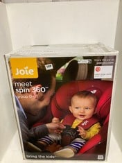 JOIE SPIN 360 CAR SEAT IN COLOUR EMBER-RRP £150