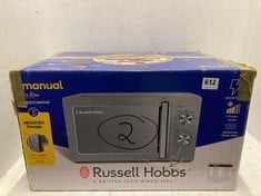 RUSSELL HOBBS 20L MICROWAVE OVEN IN SILVER