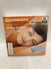 3 XELECTRIC BLANKETS TO INCLUDE BEURER WELLBEING HEATED OVERBLANKET