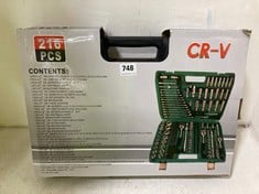 CR-V 216PC SOCKET SET