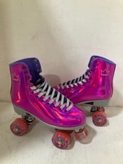 KINGDOM SKATES IMPULSE IN PURPLE IN SIZE 7 MODEL NO: MSQS119P