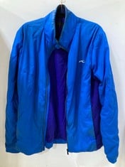 KJUS MENS COAT IN BLUE SIZE EU50